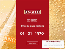 Tablet Screenshot of angelli.ro